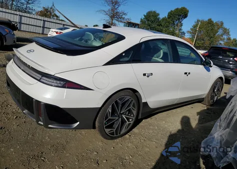 2025 Hyundai Ioniq 6 Limited из США, поврежденный, VIN KMHM54AA6SA097327